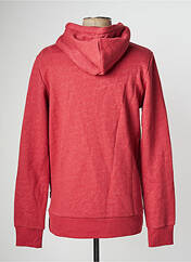 Sweat-shirt à capuche rouge JACK & JONES pour homme seconde vue