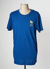 T-shirt bleu JACK & JONES pour homme seconde vue