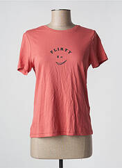 T-shirt rouge ONLY pour femme seconde vue