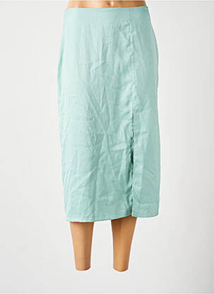Jupe mi-longue bleu CLOUDS OF FASHION femme