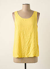 T-shirt jaune VERO MODA pour femme seconde vue