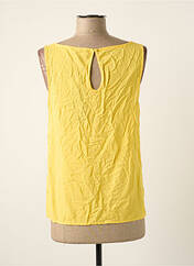 T-shirt jaune VERO MODA pour femme seconde vue