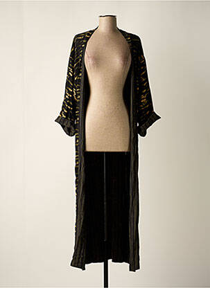 Veste kimono noir ASTRID BLACK LABEL femme