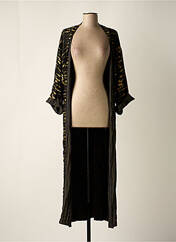 Veste kimono noir ASTRID BLACK LABEL pour femme seconde vue