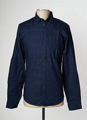 Chemise manches longues bleu CASUAL FRIDAY pour homme seconde vue