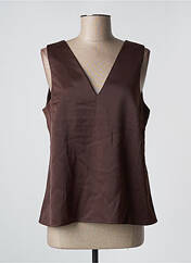 Blouse marron VERO MODA pour femme seconde vue