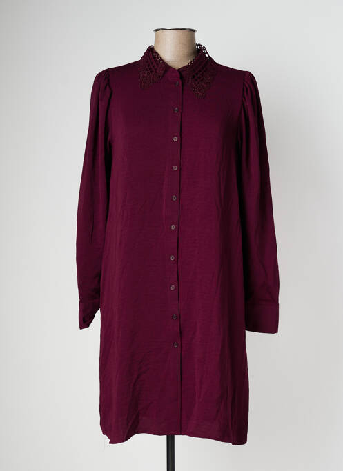 Robe mi-longue violet VERO MODA pour femme