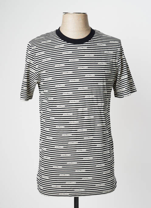 T-shirt noir JACK & JONES pour homme