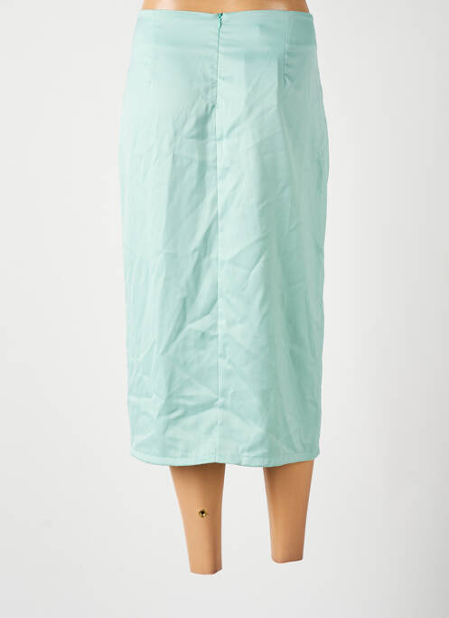 Jupe mi-longue bleu CLOUDS OF FASHION pour femme