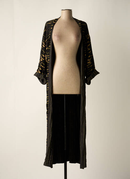 Veste kimono noir ASTRID BLACK LABEL pour femme
