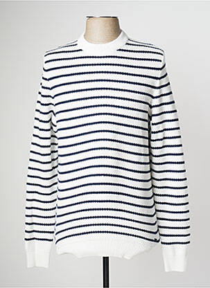 Pull blanc ONLY&SONS pour homme