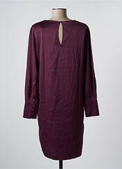 Robe mi-longue violet VERO MODA pour femme seconde vue