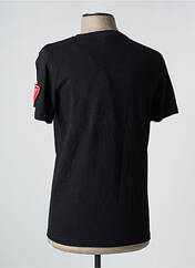 T-shirt noir JACK & JONES pour homme seconde vue