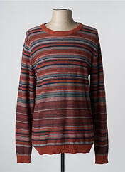 Pull marron JACK & JONES pour homme seconde vue