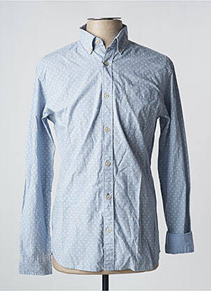 Chemise manches longues bleu JACK & JONES homme