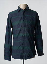 Chemise manches longues vert JACK & JONES homme