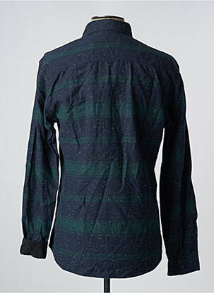 Chemise manches longues vert JACK & JONES homme