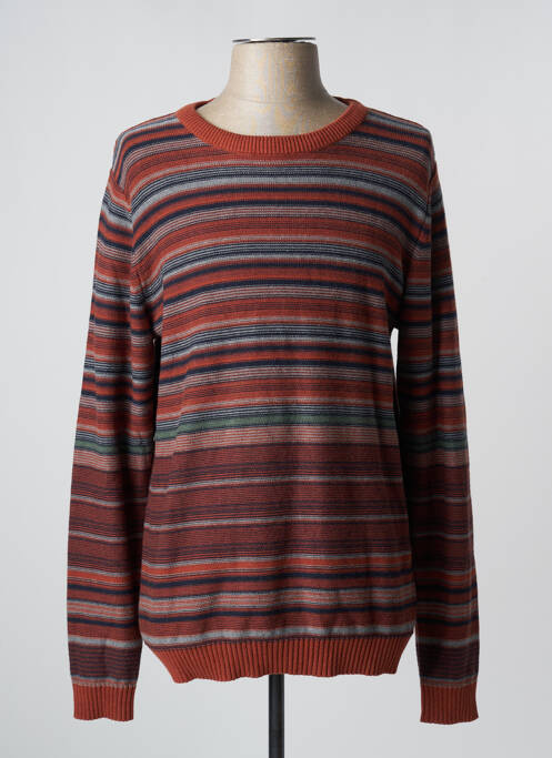 Pull marron JACK & JONES pour homme