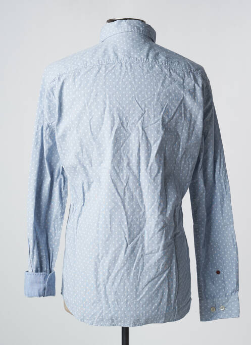 Chemise manches longues bleu JACK & JONES pour homme