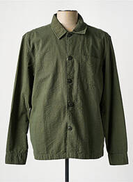 Chemise manches longues kaki KNOWLEDGE COTTON APPAREL homme