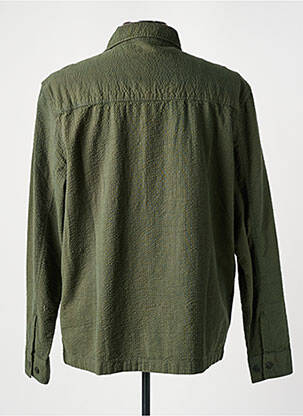 Chemise manches longues kaki KNOWLEDGE COTTON APPAREL homme