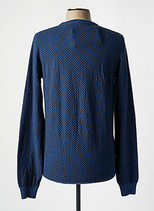 Pull bleu KNOWLEDGE COTTON APPAREL homme
