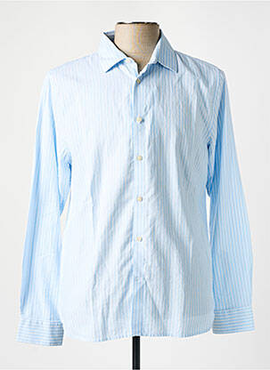 Chemise manches longues bleu KNOWLEDGE COTTON APPAREL homme