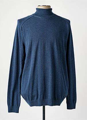 Pull bleu KNOWLEDGE COTTON APPAREL homme