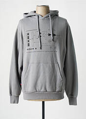 Sweat-shirt gris AVNIER pour homme seconde vue