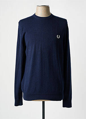 Pull bleu FRED PERRY pour homme