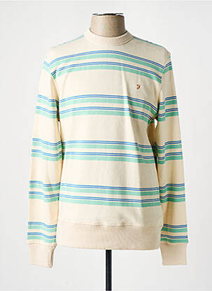Sweat-shirt beige FARAH homme