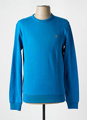 Sweat-shirt bleu FARAH homme