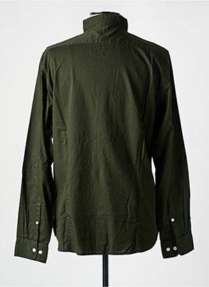 Chemise manches longues kaki KNOWLEDGE COTTON APPAREL homme