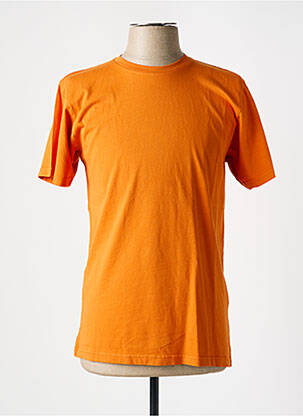 T-shirt orange COLORFUL STANDARD pour homme