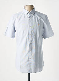 Chemise manches courtes bleu FARAH homme