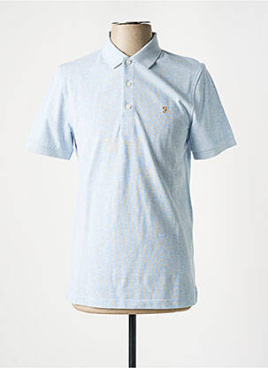 Polo bleu FARAH pour homme