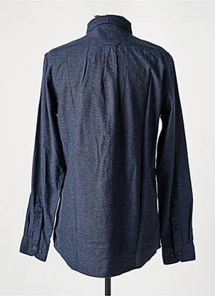 Chemise manches longues bleu FARAH homme