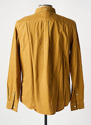 Chemise manches longues marron FARAH homme