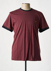 T-shirt rouge FARAH pour homme seconde vue