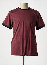 T-shirt rouge FARAH homme