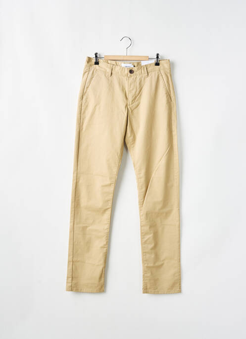 Pantalon chino beige FARAH pour homme