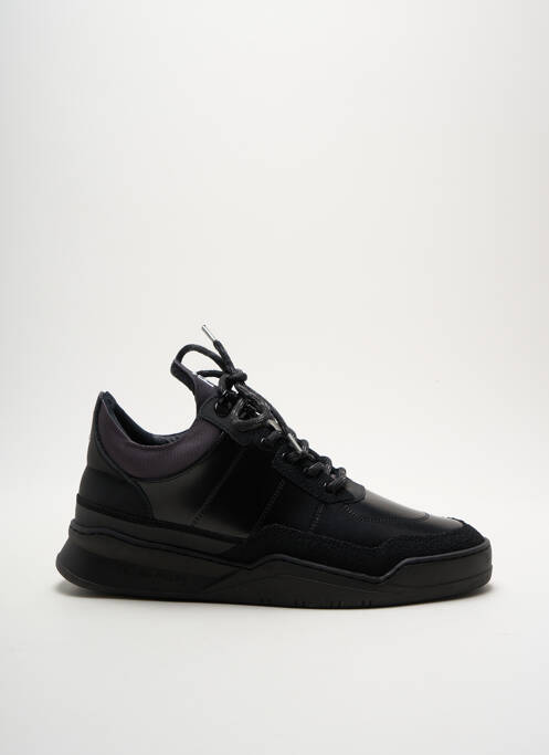 Baskets noir FILLING PIECES pour homme