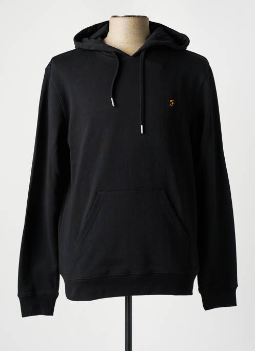 Sweat-shirt noir FARAH pour homme