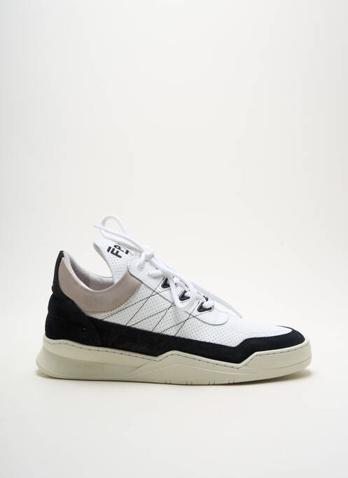 Baskets blanc FILLING PIECES pour homme