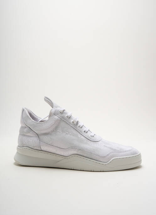 Baskets blanc FILLING PIECES pour homme