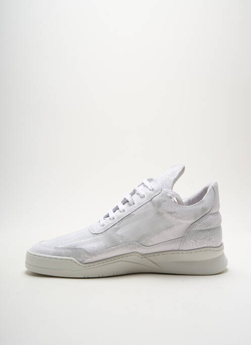 Baskets blanc FILLING PIECES pour homme