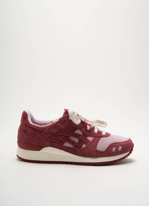 Baskets rouge ASICS pour homme