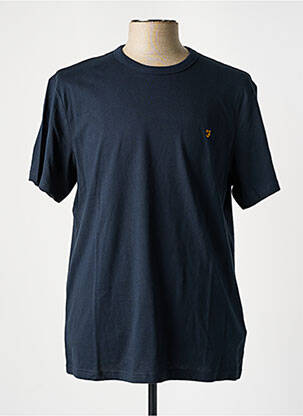 T-shirt bleu FARAH homme