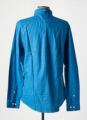 Chemise manches longues bleu FARAH homme