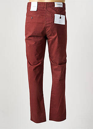 Pantalon chino rouge FARAH homme